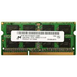 Micron 4GB PC3-12800 DDR3 1600MHz unbuffered Non-ECC MT16KTF51264HZ-1G6M1