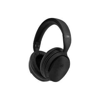 Monoprice Wireless Over Ear Headphones - Active Noise Cancelling (ANC) Bluetooth 5.0, Extended Playtime, Qualcomm aptX Audio, 40mm Drivers, Black