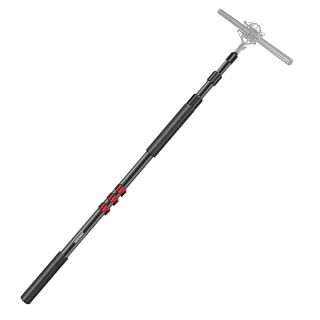 NEEWER NW-7000 Microphone Boom Arm, 3 Section Extendable Handheld Mic Arm with 3/8&amp;quot; &amp; 3/8&amp;quot; to 5/8&amp;quot; Screw Adapter, 3ft to 8ft Adjustable Length,Auxiliary