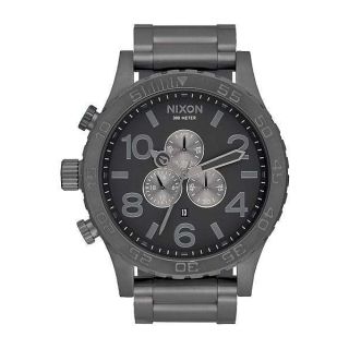 NIXON 51-30 Chrono. 100m Water Resistant Men’s Watch (XL 51mm Watch Face/ 25mm Stainless Steel Band)