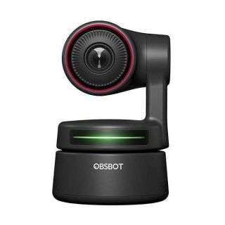 OBSBOT Tiny 4K PTZ Webcam HDR ½.8&amp;quot; Sensor Auto-Focus Dual Microphone AI-Tracking auto-framing Gesture Control for Teaching Live Streaming Video Meeting (4K)