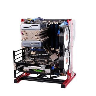 PC Test Bench Open Frame for ATX MATX Motherboard Aluminum Acrylic Computer Case DIY Mod Host Stand ATX ITX