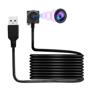 PEGATISAN Webcams Computer Camera HD 1080P Eye Contact Camera with Microphone 120°Wide-Angle 2.8 mm Lens Mini USB Camera Webcam for Zoom/Skype/Teams, Conferencing/Calling/Gaming Laptop (2.8 Lens)