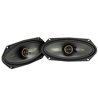 Pair Kicker 47KSC41004 4x10 75 Watt 2-Way Car Audio Coaxial Speakers KSC41004