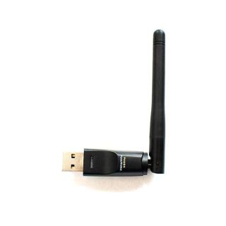 Panda Wireless® Mid Range 150Mbps Wireless N USB Adapter w/ 2dBi Antenna - Win XP/Vista/7/8/10/11, Mint, Ubuntu, MX Linux, Manjaro, Fedora, Centos, Kali Linux and Raspbian