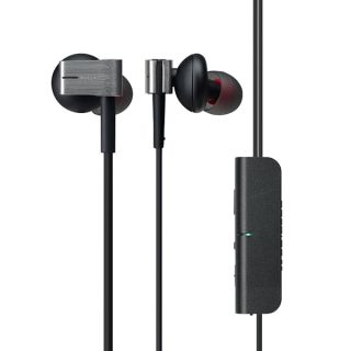 Phiaton PS 202 NC Active Noise Cancelling Wired Earbuds in Ear Stereo Earphones with Microphone and Remote, 10 Hours Playtime, 3.5mm Jack, Premium Aluminum Construction Headphones