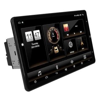 Philosin 13.3 Inch Universal Double DIN Rotatable Android Car Stereo with 4GB+64GB IPS 1920×1080 Head Unit GPS Navigation Car Radio Compatible with Apple CarPlay/Android Auto Bluetooth 5.0 4G LTE