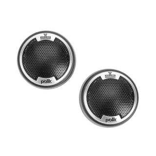 Polk Audio DB1001 1-Inch Silk/Polymer Composite Dome Tweeters (Pair, Black)