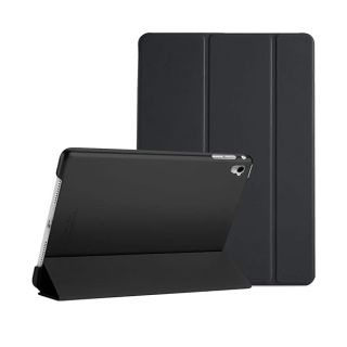 ProCase Smart Case for iPad Pro 9.7 Inch 2016, Ultra Slim Lightweight Stand Smart Case Shell with Translucent Frosted Back Cover for iPad Pro 9.7 Inch (A1673 A1674 A1675) -Black