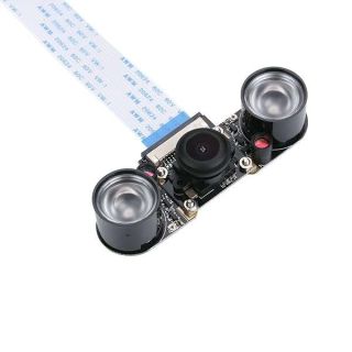 Raspberry Pi 4 Camera Fisheye Wide Angle 5MP 1080p Night Vision Camera Module for Raspberry Pi 4 Model B Raspberry Pi 3 Model B/B+