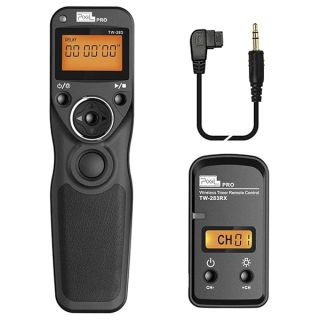 Remote Shutter Release Compatible for Sony, PIXEL TW-283 S1 Wireless Remote Release Cable Timer Remote Control Compatible for Sony Cameras