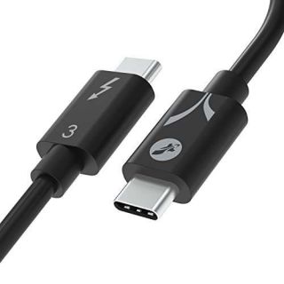 SABRENT Thunderbolt 3 USB-C Cable  7.8&amp;quot; (20cm) | 40 Gbps | 100W Charging | E Mark Chip | for MacBook, Laptops, Docks