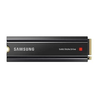 SAMSUNG 980 PRO SSD with Heatsink 2TB PCIe Gen 4 NVMe M.2 Internal Solid State Drive, Heat Control, Max Speed, PS5 Compatible (MZ-V8P2T0CW)