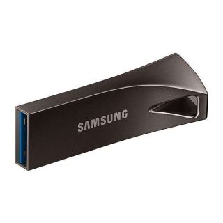 SAMSUNG BAR Plus 256GB - 400MB/s USB 3.1 Flash Drive Titan Gray (MUF-256BE4/AM)