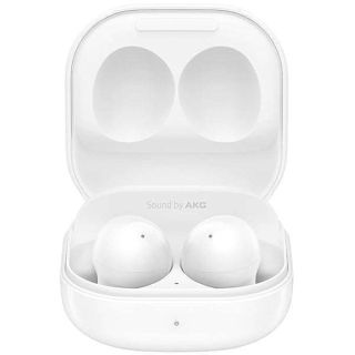 SAMSUNG Galaxy Buds2 True Wireless Earbuds Noise Cancelling Ambient Sound Bluetooth Lightweight Comfort Fit Touch Control, International Version (White)