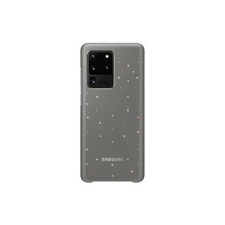 SAMSUNG Galaxy S20 Ultra Case, Protective Nylon Smart LED Back Cover - Gray (US Version with Warranty), Model:EF-KG988CJEGUS