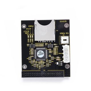 SD SDHC MMC to 3.5&amp;quot; 40Pin Male IDE Adapter Card Big PCB SD-3.5 IDE