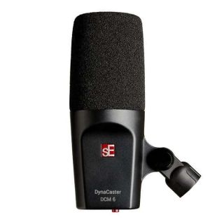 SE Electronics DCM6 Dynacaster DCM 6 Broadcast Microphone, Black