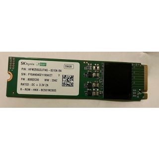 SK Hynix 256GB PCIe NVMe M.2 2280 SSD Internal Solid State Drive HFM256GDJTNG-8310A OEM Package