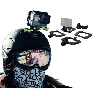 SNAP Mounts PRO – Magnetic Action Camera Helmet Mount for GoPro (Helmet, Biking, Drone, Skiing, Snorkeling and Car Mount)