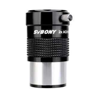 SVBONY SV118 Barlow Lens 1.25 inches 2X Achromatic Metal Barlow Lens Telescope Accessory for Astronomy Telescope Eyepiece