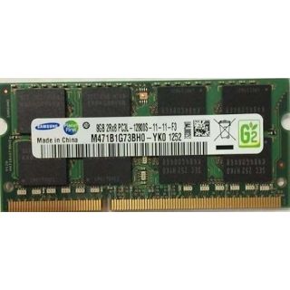 Samsung 8GB (PC3L-12800) DDR3L 1.35V 1600 204-Pin M471b1g73bh0-yk0