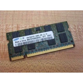 Samsung M470T5663EH3-CF7 2GB DDR2 PC2-6400 800MHz 200 pin DDR2 SODIMM