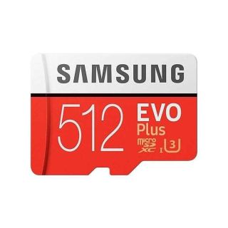 Samsung Memory MB-MC512GA 512 GB Evo Plus Micro SD Card with Adapter