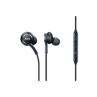 Samsung Stereo Headphones with Microphone for Galaxy S8, S9, S8 Plus, S9 Plus, Note 8 and Note 9 - Bulk Packaging - Titanium Grey