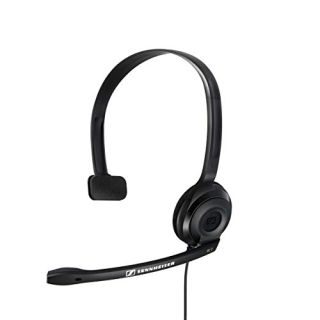 Sennheiser PC 2 CHAT Mono Analog Headset for PC, Black (504194)