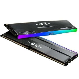 Silicon Power DDR4 32GB (2x16GB) Zenith RGB RAM Gaming 3200MHz (PC4 25600) 288-pin C16 1.35V UDIMM Desktop Memory Module - Low Voltage SP032GXLZU320BDD