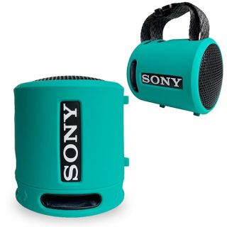 Silicone Cover Case for Sony SRS-XB13/XB100 Extra BASS Wireless Portable Compact Speaker, Protective Skin Sleeve Shell for Sony SRS-XB13 Speaker Accessories (Powder Blue)