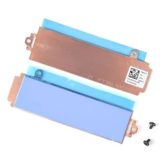 Slot 1/Slot 2 M.2 2280 SSD Heatsink 26X1Y 026X1Y 29GT8 029GT8 for DELL Alienware M15 R5 R6 R7 / Dell G15 5510 5511 5515 5520 5521 5525 Gaming Laptop SSD Bracket