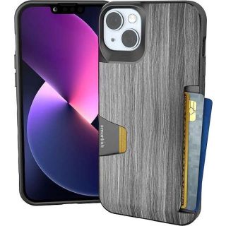 Smartish® iPhone 14 Plus Wallet Case - Wallet Slayer Vol. 1  Credit Card Holder - Drop Tested Hidden Card Slot Cover Compatible with Apple iPhone 14 Plus - Graspin&amp;#039; Aspen