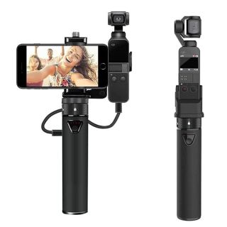 Smatree Portable Osmo Pocket 2 PowerStick(Power Bank) Compatible for DJI Osmo Pocket 2 / DJI Osmo Pocket 1, Handheld Smartphone Holder Mount Bracket for Osmo Pocket Camera