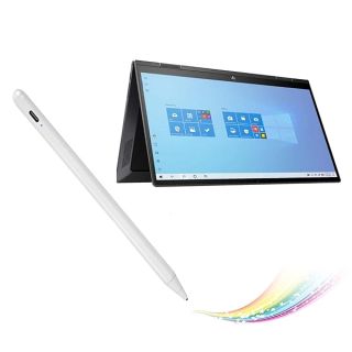 Stylus Pencil for HP Envy X360 Convertible 2-in-1 15.6&amp;quot; Pen, Active Digital Pencil Compatible with HP Envy X360 2-in-1 Stylus Pen,Good for Sketching and Note-Taking with Type-C Recharge, White