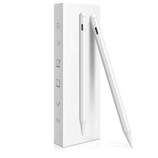 Stylus Pencil for iPad Pro 2024 13/12.9/11 inch M4, with Battery Level Display Palm Rejection for iPad Air 11/13 M2 6th/5th/4th/3rd, iPad 10th/9th/8th/7th/6th, iPad Mini 6th/5th