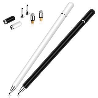 Stylus Pens for Touchscreen,2 Pack High Sensitivity &amp; Precision Magnetic Disc Stylus Pen for iPad/Apple/iPhone/Pro/Android All Capacitive Touch Screen