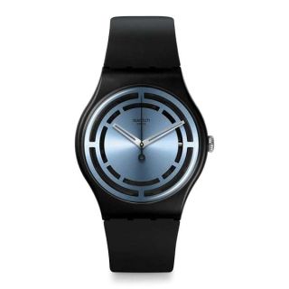 Swatch CIRCLED LINES Unisex Watch (Model: SO32B118)