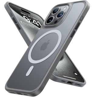 TORRAS Magnetic Guardian Designed for iPhone 15 Pro Max Case,   Slim Case for iPhone 15 Pro Max Phone Case 2023, Natural Titanium