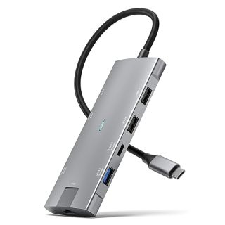 USB C Docking Station 10Gbps,USB 3.2 Gen 2 10Gbps Data Port,8 in 1 USB C Hub w/ 4K@60Hz HDMI,Gigabit Ethernet,PD 100W,USB-C 3.2 10Gbps Data,Dock for MacBook Pro/Air iPad Pro M2 M1,Surface Pro,XPS