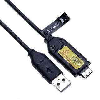 USB Charger &amp; Data Cable for Samsung Digital Camera WB Series: WB2000, WB210, WB500, WB5000, WB550, WB5500, WB600, WB610, WB650, WB660, WB690, WB700, WB710, WB720 Replacement for SUC-3 SUC-5 SUC-7