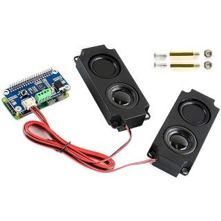 WM8960 Audio HAT Module for Raspberry Pi 4B/3B+/3B/2B/B+/A+/Zero/Zero W/Pi Zero WH,WM8960 Hi-Fi Sound Card HAT Stereo CODEC, Play/Record