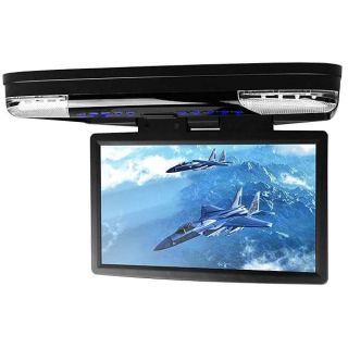 XTRONS® 15.6 Inch 1080P Video HD Digital Widescreen Car Overhead Coach Caravan Roof Flip Down DVD Player Game Disc with HDMI Port