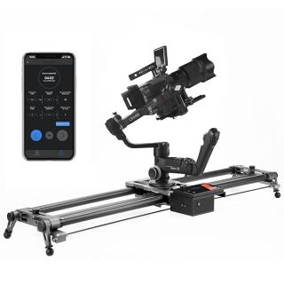 YC Onion Camera Slider Motorized Slider Camera Rail 80cm/31&amp;#039;&amp;#039;with APP Control Carbon Fiber,Video Slider Dolly Track Motion Rail Compatible with Ronin S and RS2 Stabilizer and Zhiyun Stabilizer