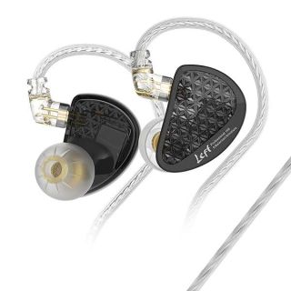 YINYOO KZ AS16 PRO 16BA IEM in Ear Earphones, High Resolution in-Ear Monitors Headphones Stereo Sound Wired Earbuds Newest Headset (Dark no mic)