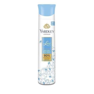 Yardley Lace Perfumed Deodorant Body Spray, 150ml (Pack Of 1)