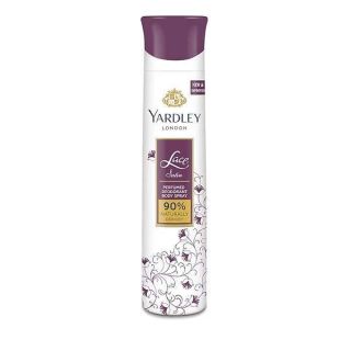 Yardley London Perfumed Deodorant Body Spray Lace Satin 150ml