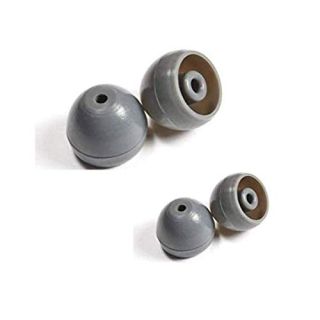 Zotech 2 Pair Replacement Earbud Eartip for Shure Sound Isolating E1,E3,E4,E5,E3c,E4c,E4g,E5c,i3c,i4c,SCL3,SCL4,SCL,SE110,SE210,SE310,SE420,SE530,SE115,SE215,SE315,SE425,SE535 in Ear Earphone (S/L)