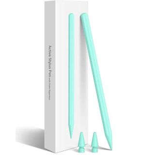 iPad Pencil 2nd Generation with Magnetic Wireless Charging, Same as Apple Pencil 2nd Generation, Compatible with iPad Pro 11 in 1/2/3/4, iPad Pro 12.9 in 3/4/5/6, iPad Air 4/5, iPad Mini 6 (Green)